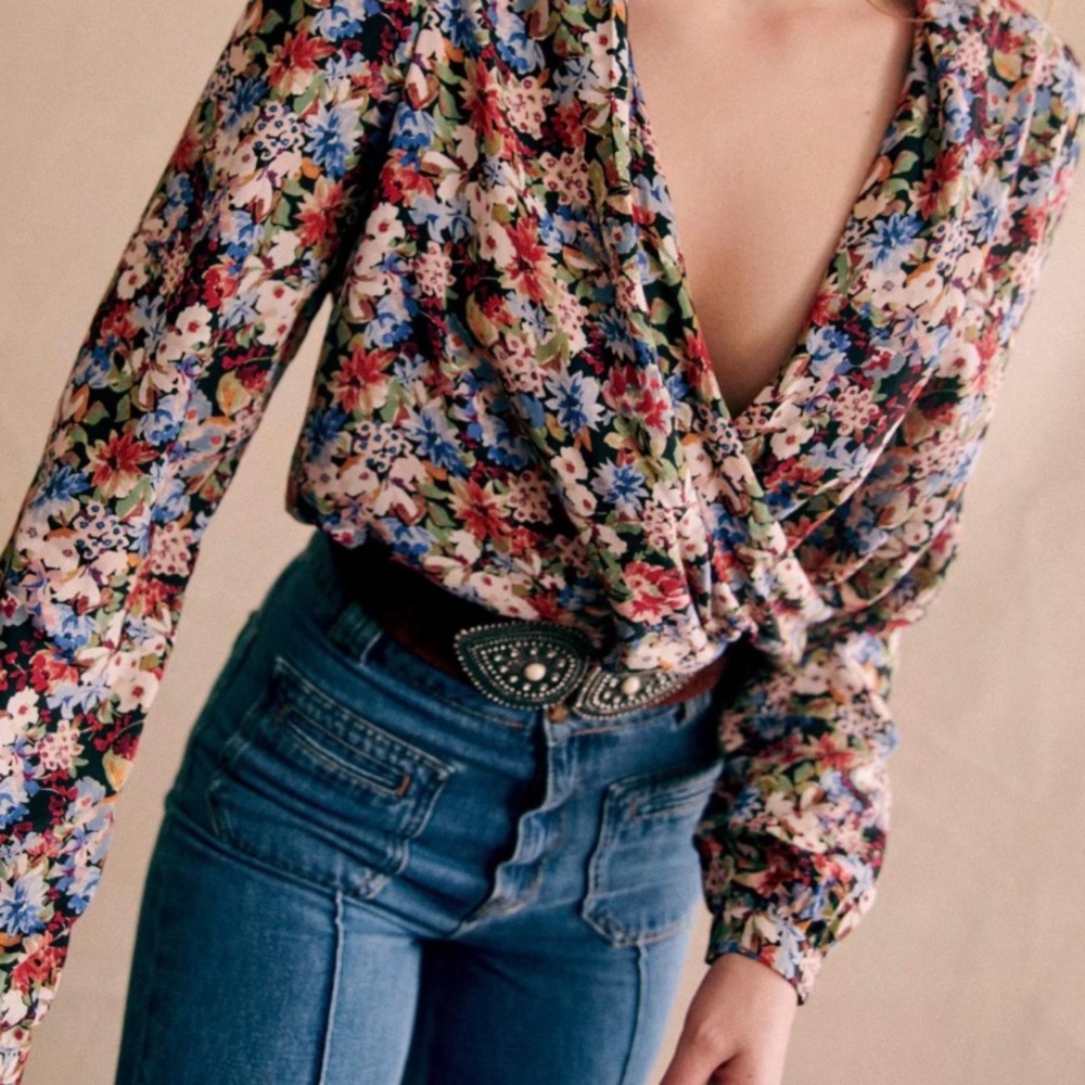 Sezane Abelia blouse, size EU 36 / US 4.